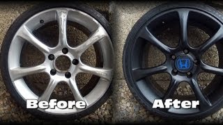 How to Restore a Wheel With PlastiDip [upl. by Assetnoc]