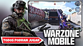 TODOS PODREMOS JUGAR WARZONE MOBILE SEGUN ACTIVISION [upl. by Eido]