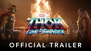 Marvel Studios Thor Love and Thunder  Official Trailer [upl. by Chryste]