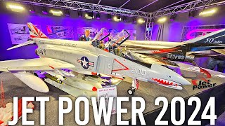 JET POWER 2024  WORLDS BIGGEST EXPO FOR RC JET MODELS  FULL WALKTHROUGH [upl. by Sileray448]