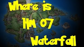 Where Is HM 07  Waterfall Pokemon RubySapphireEmerald [upl. by Montagna]