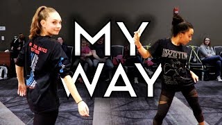 My Way  One Bit amp Noah Cyrus  Radix Dance Fix Season 2  Brian Friedman Choreography [upl. by Sadnalor]