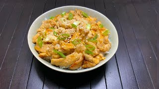 Craving comfort food Try this 15Minute Oyakodon recipe [upl. by Agnese614]