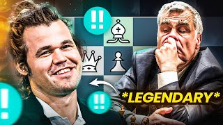 Magnus Carlsen vs Vasyl Ivanchuk  A Legendary Encounter  FIDE World Cup 2023 [upl. by Anaejer375]