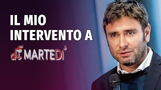 Il mio intervento a DiMartedì sulla strage a Gaza e la crisi della democrazia in Italia [upl. by Michella]