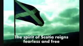 Scotland The Brave Lyrics [upl. by Cerys]