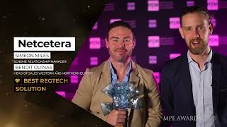 MPE Awards 2023  Best regtech solution  Netcetera [upl. by Pazia419]