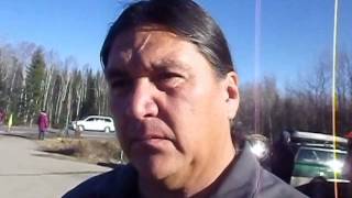 Cyril Polchies of Elsipogtog chat with Blogger about Shale Gas in New Brunswick [upl. by Idel203]