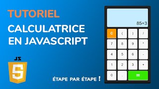 TUTORIEL  CALCULATRICE EN JAVASCRIPT SIMPLE [upl. by Oirram]