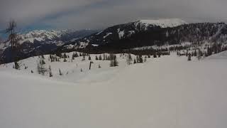 ForstauFageralm Piste 4 Mitterfagerabfahrt [upl. by Turtle]