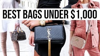 12 Best Luxury Handbags Under 1000 [upl. by Irahc]