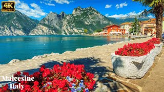 The Most Beautiful Italian Medieval Village on Lake Garda [upl. by Adnalu]