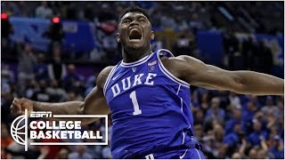 Zion Williamson scores 31 in Dukes win vs North Carolina  College Basketball Highlights [upl. by Pretrice640]