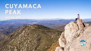 How to Hike to Cuyamaca Peak The Second Highest Point in San Diego County  Julian CA [upl. by Ahsatal]