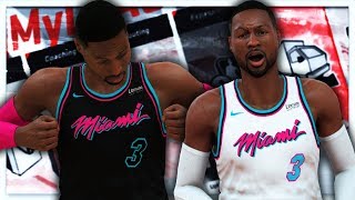 NBA 2K18 Miami Heat City Edition Jersey amp Court Tutorial [upl. by Savory]