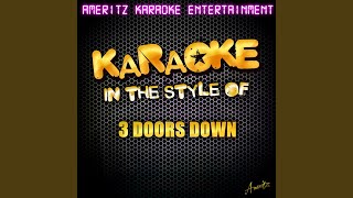 Citizen Soldier In the Style of 3 Doors Down Karaoke Version [upl. by Damick]