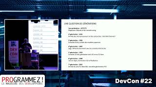 DevCon 22 Game Dev  keynote partie 1 [upl. by Ah222]