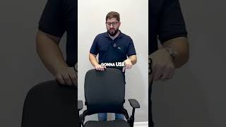 Steelcase Leap V2 chair review and adjustment part 1 [upl. by Mixam804]