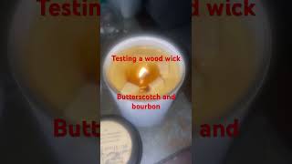 Testing a wood wick candle woodwick [upl. by Inalak737]