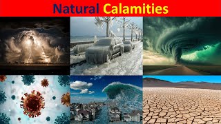 Natural Calamities Name  natural disasters Name। earthquake  floods [upl. by Atreb]