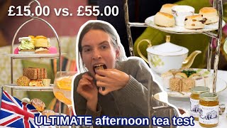 £15 vs £55 afternoon tea which is better [upl. by Terrab]