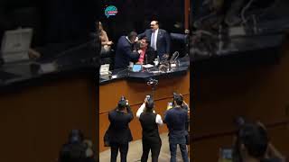 🚨 Alejandro Moreno increpa a Gerardo Noroña durante sesión del Senado 🚨 [upl. by Stoddard502]