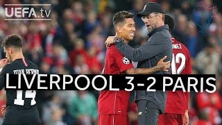 LIVERPOOL 32 PARIS UCL HIGHLIGHTS [upl. by Verile]