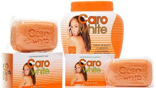 Deep Skin Bleaching With Caro White and New Light Extra White in 14day [upl. by Chura]