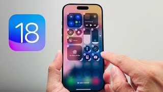 iOS 18 How To Edit Control Center [upl. by Fisk]