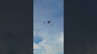 Air Force Flyover  Nicholls State  LSU 09072024 [upl. by Horn]