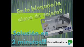 Como sacar la clave de Home Banking [upl. by Atikin]