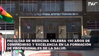 FACULTAD DE MEDICINA CELEBRA 190 AÑOS EN FORMACIÓN DE PROFESIONALES DE LA SALUD [upl. by Clarkin]