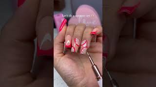 Easy Nail Art Tutorials nailart 3dnails chromenails [upl. by Corabel193]