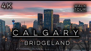 【4K】Calgary Canada Bridgeland area Downtown  walkingtour calgary canada asmr [upl. by Spindell]