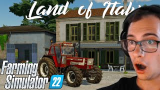 LA MIGLIOR MAPPA DI FARMING SIMULATOR 22 LAND OF ITALY [upl. by O'Rourke563]