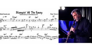 Eddie Daniels  Stompin At The Savoy clarinet transcription [upl. by Landy]