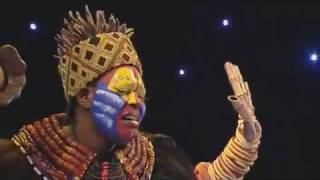 The cast of The Lion King perform He Lives in You on GMTVmp4 [upl. by Seltzer]