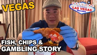 Fish Chips and Gambling Story Gordon Ramsay Fish amp Chips at the LINQ Las Vegas [upl. by Akirahs]