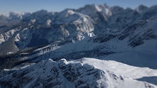 An amazing Winter day in the Austrian Alps around Schloss Elmau [upl. by Ecniv]