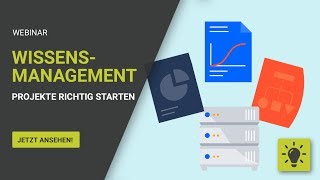 Webinar WissensmanagementProjekte richtig starten OnlineKonferenztag [upl. by Atteiluj]