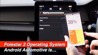 2022 Polestar 2 Android Automotive OS [upl. by Tijnar]