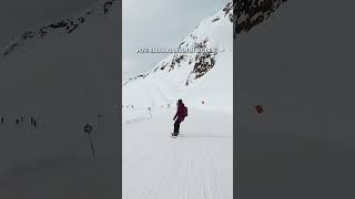 POV SNOWBOARDEN IN SÖLDEN PISTE 38 [upl. by Inavoj]