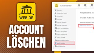 Webde Account löschen  So Simple [upl. by Landmeier]