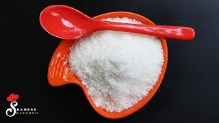 Homemade Desiccated Coconut recipe  Coconut Powder  Dry Coconut [upl. by Halbert]