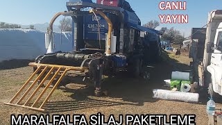 CANLI YAYIN MARALFALFA SİLAJ PAKET BASIMI [upl. by Arikehs]