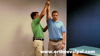 NEER Shoulder Impingement Sign [upl. by Dinny]