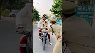 Police Ne Dulhe Ko Pakda  Sujal Thakral shorts ytshorts youtubeshorts funny police wedding [upl. by Quillan]