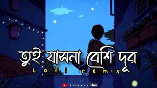 Tui Jasna Beshi Dur Lofi Remix  তুই যাসনা বেশি দূর আমার গায়ে লাগে রোদ্দুর silenceনীরবতা [upl. by Chao]