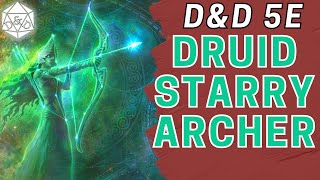 The Star Archer A Specialized Stars Druid Build  DampD 5e [upl. by Atnas197]