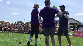 The Cage  US National Kubb Championship [upl. by Aramot]